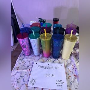 15 Venti Starbucks Cups, mug and hot cups